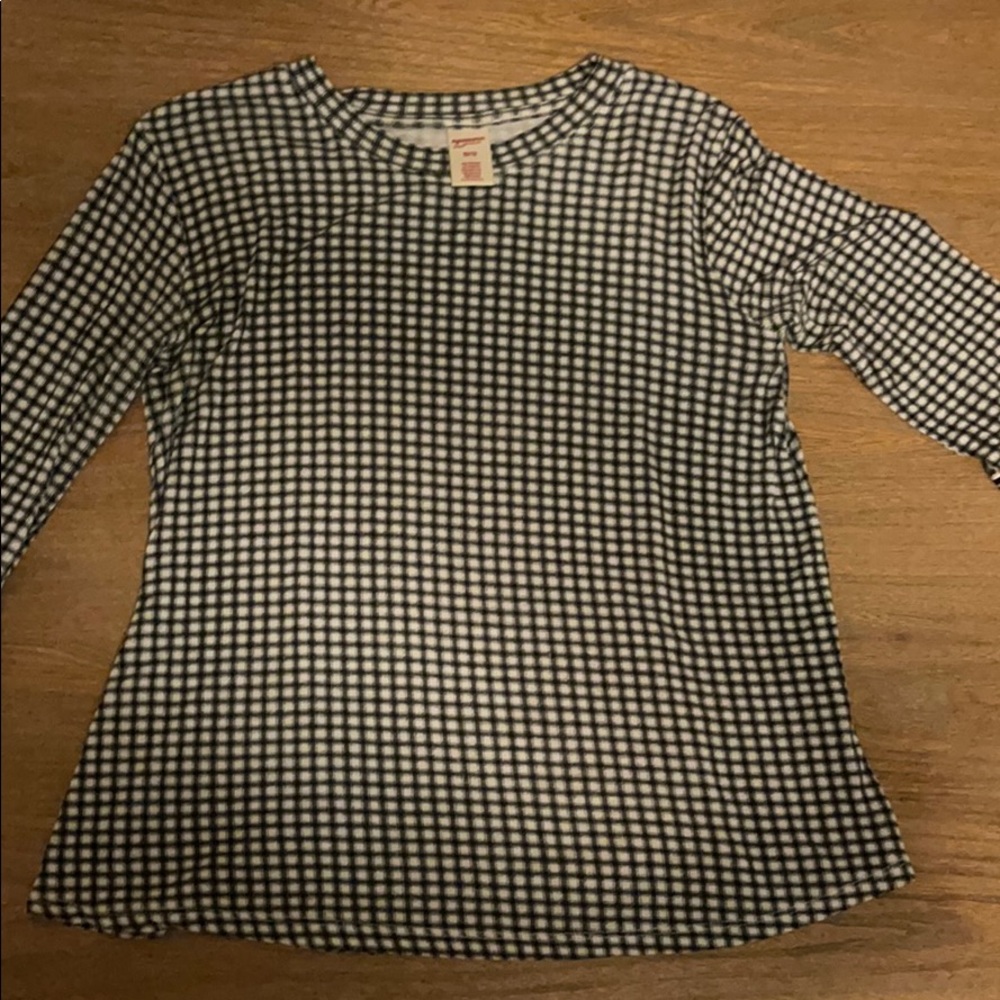 Black and white shirt! Great for fancy occasion!